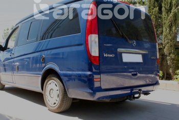 22 699 р. Фаркоп Aragon. (шар A) Mercedes-Benz Vito W639 дорестайлинг (2003-2010)  с доставкой в г. Майкоп. Увеличить фотографию 7