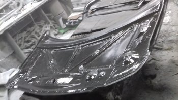 12 899 р. Капот стеклопластиковый Jaguar Mercedes-Benz Vito W639 рестайлинг (2010-2014)  с доставкой в г. Майкоп. Увеличить фотографию 3