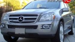 17 299 р. Комплект накладок на колёсные арки AMG Mercedes-Benz GL class X164 дорестайлинг (2006-2009) (Неокрашенные)  с доставкой в г. Майкоп. Увеличить фотографию 2