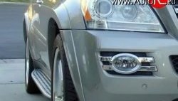 17 299 р. Комплект накладок на колёсные арки AMG Mercedes-Benz GL class X164 дорестайлинг (2006-2009) (Неокрашенные)  с доставкой в г. Майкоп. Увеличить фотографию 4