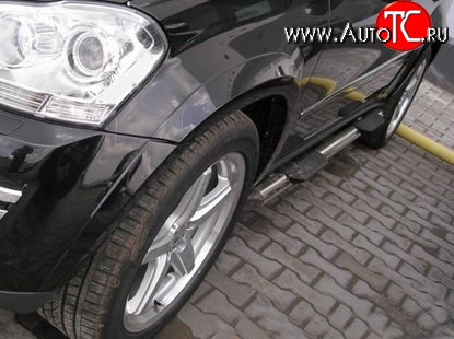 17 299 р. Комплект накладок на колёсные арки AMG Mercedes-Benz GL class X164 дорестайлинг (2006-2009) (Неокрашенные)  с доставкой в г. Майкоп