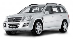 22 499 р. Пластиковые пороги Lorinser Mercedes-Benz GL class X164 рестайлинг (2009-2012) (Неокрашенные)  с доставкой в г. Майкоп. Увеличить фотографию 2