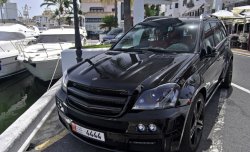 10 599 р. Решетка радиатора BRABUS WIDESTAR Mercedes-Benz GL class X164 дорестайлинг (2006-2009) (Неокрашенная)  с доставкой в г. Майкоп. Увеличить фотографию 2