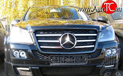 7 349 р. Вставки в посадочные места для противотуманных фар Style Mercedes-Benz GL class X164 дорестайлинг (2006-2009)  с доставкой в г. Майкоп