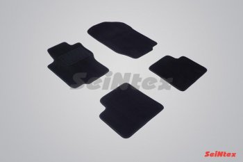 Комплект ворсовых ковриков в салон LUX Seintex Mercedes-Benz GL class  X164 (2006-2012) дорестайлинг, рестайлинг