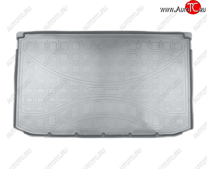 1 789 р. Коврик в багажник Norplast (на верхнюю полку)  Mini Hatch  F55 (2014-2025) хэтчбэк 5 дв. (Серый)  с доставкой в г. Майкоп