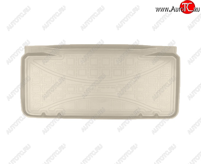 1 379 р. Коврик в багажник Norplast (на нижнюю полку)  Mini Hatch  F56 (2013-2025) хэтчбэк 3 дв. (Бежевый)  с доставкой в г. Майкоп