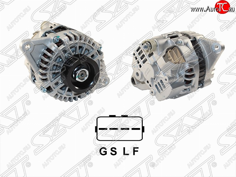 10 699 р. Генератор SAT (12V, 125A) Mitsubishi ASX дорестайлинг (2010-2012)  с доставкой в г. Майкоп