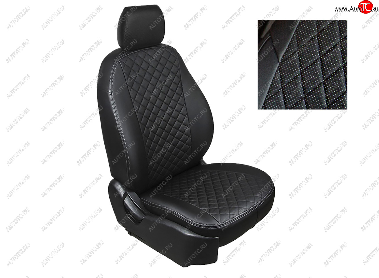 6 449 р. Чехлы Seintex (экокожа/ромб)  Mitsubishi ASX (2010-2016) дорестайлинг, 1-ый рестайлинг  с доставкой в г. Майкоп