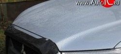 Дефлектор капота NovLine (короткий) Mitsubishi ASX 2-ой рестайлинг (2017-2020)