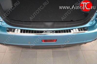 4 749 р. Защитная накладка на задний бампер СТ Mitsubishi ASX дорестайлинг (2010-2012)  с доставкой в г. Майкоп