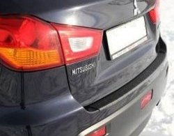 1 269 р. Накладка RA на задний бампер Mitsubishi ASX дорестайлинг (2010-2012)  с доставкой в г. Майкоп. Увеличить фотографию 2