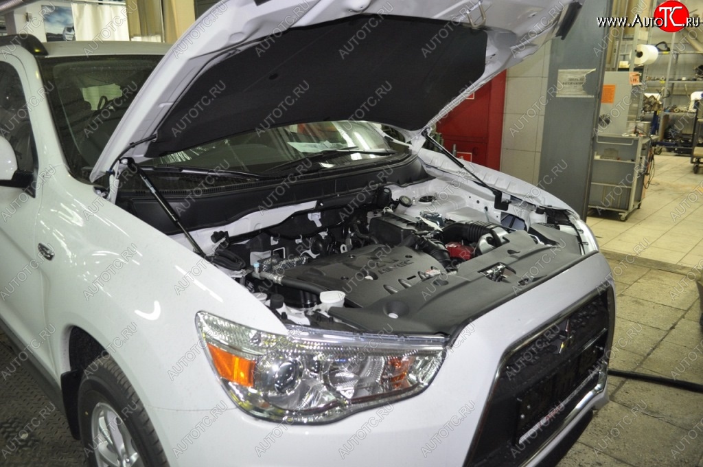 2 149 р. Газовые упоры капота Berkut Mitsubishi ASX дорестайлинг (2010-2012)  с доставкой в г. Майкоп