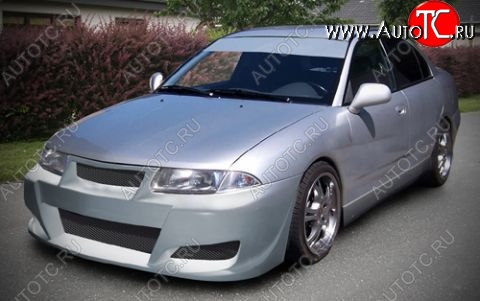 23 969 р. Передний бампер Rieger Mitsubishi Carisma (1996-1999)  с доставкой в г. Майкоп