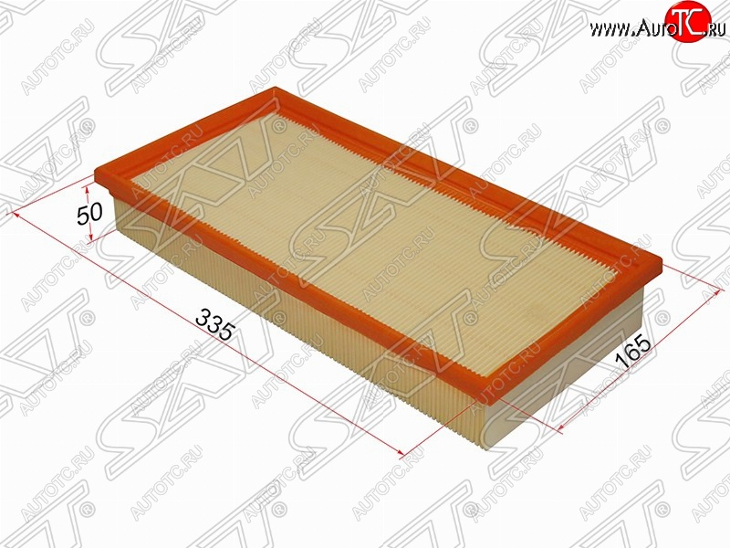 339 р. Фильтр воздушный двигателя SAT (335х165х50 mm).  Mitsubishi Carisma - Space Wagon  N94W  с доставкой в г. Майкоп