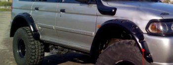 Расширители арок RA (комплект) Mitsubishi Challenger  K9-W - Pajero Sport  PA (Поверхность шагрень)