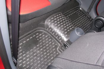 2 259 р. Коврики в салон (полиуретан) 5D Element Mitsubishi Colt Z30 хэтчбэк 5 дв. рестайлинг (2008-2011)  с доставкой в г. Майкоп. Увеличить фотографию 2