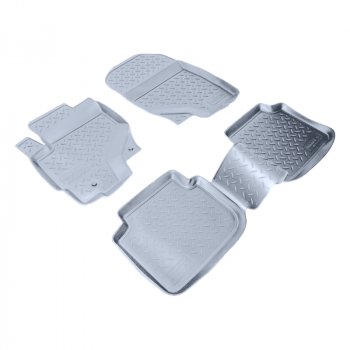 Коврики салона Norplast Unidec Mitsubishi Colt ( Z20, Z30 хэтчбэк 3 дв.,  Z30) (2008-2012) рестайлинг, хэтчбэк 5 дв. рестайлинг (Цвет: серый)