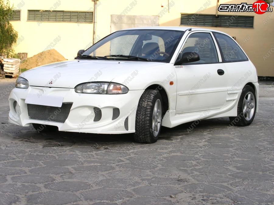 16 299 р. Пороги накладки Auto-R Mitsubishi Colt CJ0 хэтчбэк 3 дв. (1995-2003)  с доставкой в г. Майкоп