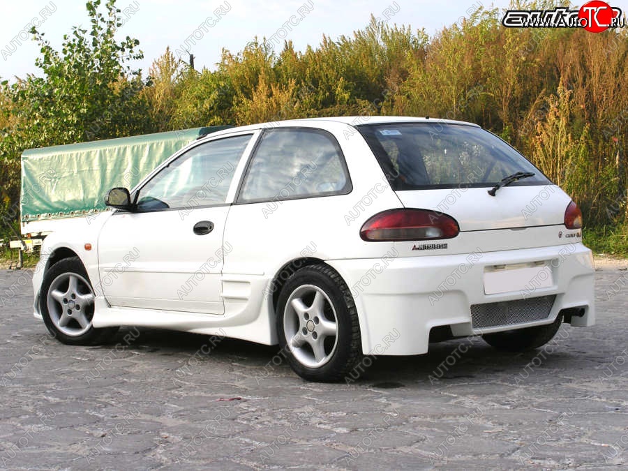 25 899 р. Задний бампер Auto-R v2 Mitsubishi Colt CJ0 хэтчбэк 3 дв. (1995-2003)  с доставкой в г. Майкоп