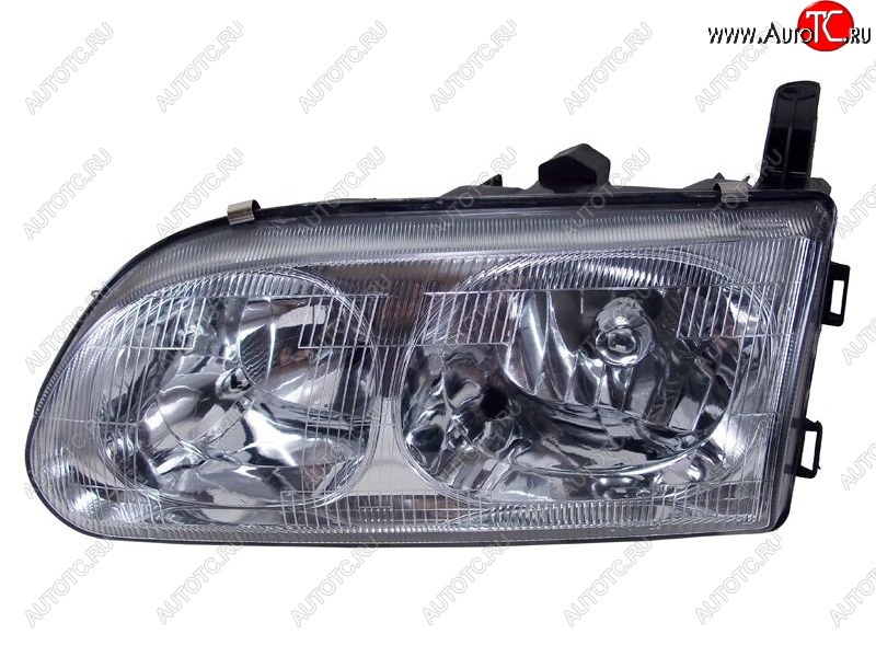 3 899 р. Левая фара (хрусталь) SAT Mitsubishi Delica 4 рестайлинг (1997-2007)  с доставкой в г. Майкоп