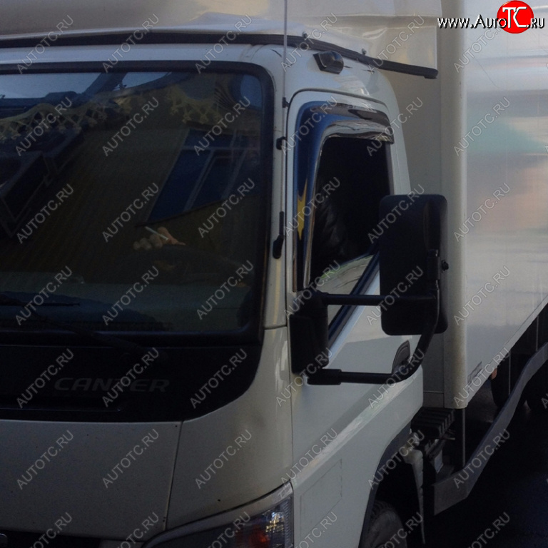 1 839 р. Дефлектора окон SIM 2 door Mitsubishi Fuso Canter (2002-2025)  с доставкой в г. Майкоп