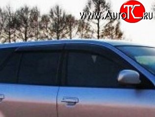 999 р. Комплект дефлекторов окон (ветровиков) 4 шт. (универсал) Russtal Mitsubishi Galant 8  дорестайлинг седан (1996-1998)  с доставкой в г. Майкоп