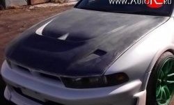 21 499 р. Пластиковый капот EVO Style Mitsubishi Galant 8  дорестайлинг седан (1996-1998) (Неокрашенный)  с доставкой в г. Майкоп. Увеличить фотографию 4