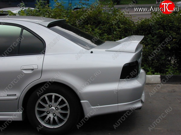 2 899 р. Козырёк на заднее стекло LIBERAL Mitsubishi Galant 8  дорестайлинг седан (1996-1998) (Неокрашенный)  с доставкой в г. Майкоп