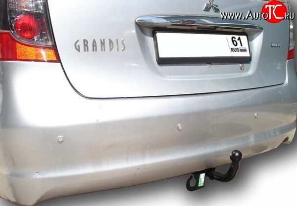 8 949 р. Фаркоп Лидер Плюс Mitsubishi Grandis (2003-2009) (Без электропакета)  с доставкой в г. Майкоп