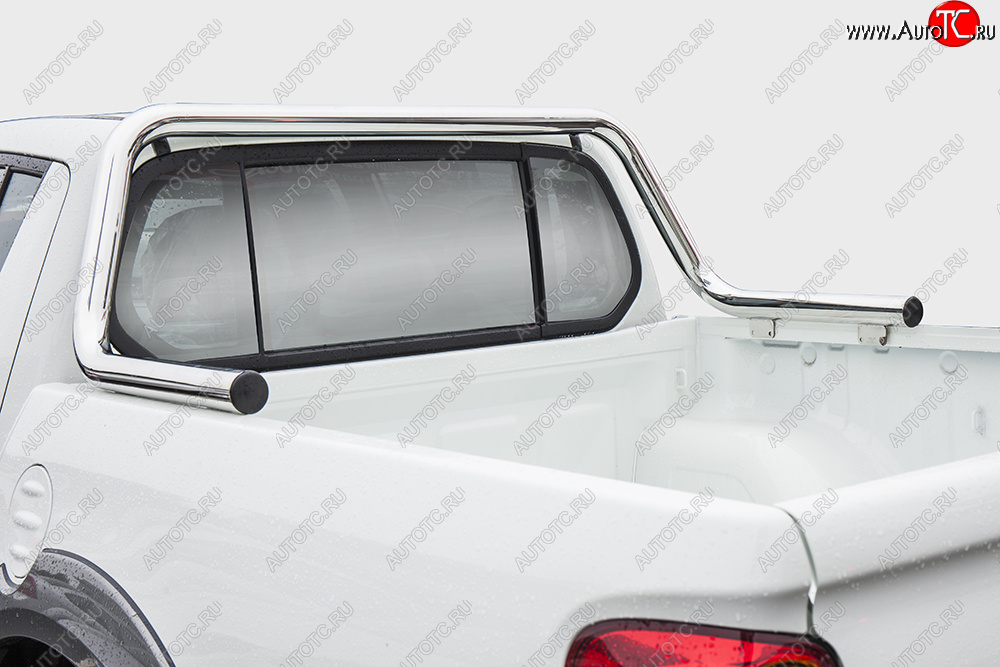 1 052 р. Защитная дуга багажника Souz-96 Mitsubishi L200 5 KK,KL дорестайлинг (2015-2019)  с доставкой в г. Майкоп