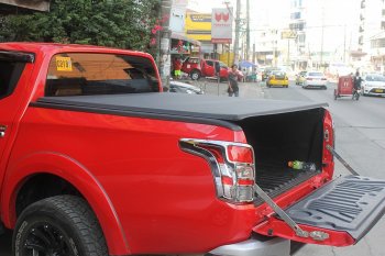 12 199 р. Крышка-тент кузова WINBO  Mitsubishi L200  5 KK,KL (2015-2019) дорестайлинг  с доставкой в г. Майкоп. Увеличить фотографию 2