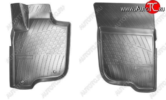 1 879 р. Коврики салонные Noplast (передние)  Mitsubishi L200  5 KK,KL (2015-2019) дорестайлинг  с доставкой в г. Майкоп
