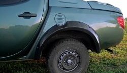 14 799 р. Расширители арок RA (комплект, 90 мм, Standart) Mitsubishi L200 5 KK,KL рестайлинг (2018-2022) (Поверхность шагрень)  с доставкой в г. Майкоп. Увеличить фотографию 2