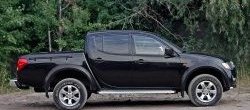 14 799 р. Расширители арок RA (комплект, 90 мм, Standart) Mitsubishi L200 5 KK,KL рестайлинг (2018-2022) (Поверхность шагрень)  с доставкой в г. Майкоп. Увеличить фотографию 3