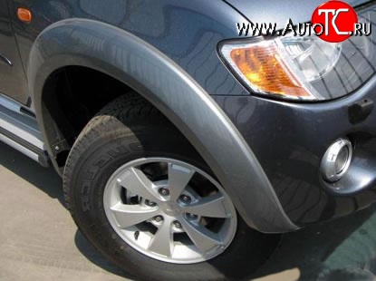 12 599 р. Накладки на колёсные арки Stok Intensive Mitsubishi L200 5 KK,KL рестайлинг (2018-2022) (Неокрашенные)  с доставкой в г. Майкоп