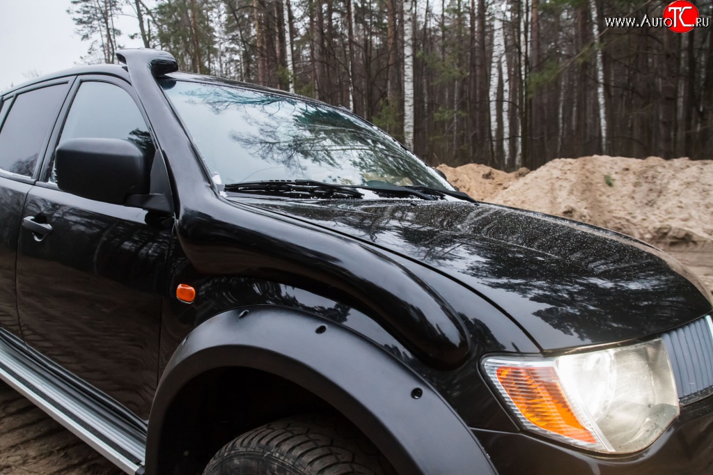 11 199 р. Пластиковый шноркель RA Mitsubishi L200 5 KK,KL рестайлинг (2018-2022)  с доставкой в г. Майкоп