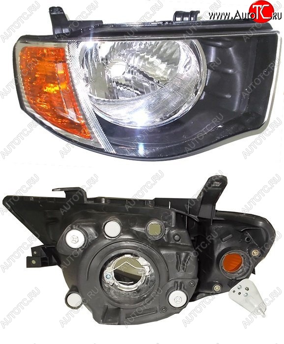 6 499 р. Правая передняя фара SAT Mitsubishi L200 5 KK,KL рестайлинг (2018-2022)  с доставкой в г. Майкоп
