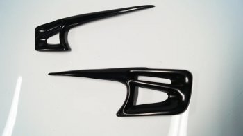 949 р. Реснички на фары KURAJ (Scorpion)  Mitsubishi Lancer  10 CY (2007-2010) седан дорестайлинг, хэтчбэк дорестайлинг (Неокрашенные)  с доставкой в г. Майкоп. Увеличить фотографию 2