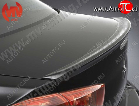 3 899 р. Лип спойлер Элегант Mitsubishi Lancer 10 CY седан дорестайлинг (2007-2010) (Неокрашенный)  с доставкой в г. Майкоп