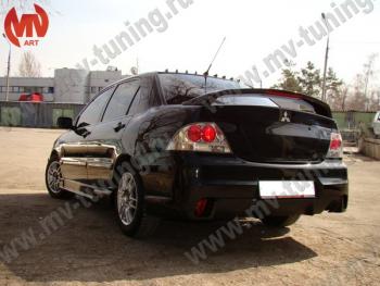 5 899 р. Спойлер 2.0 SPORT  Mitsubishi Lancer  9 CS (2003-2009) седан 1-ый рестайлинг, седан 2-ой рестайлинг (Неокрашенный)  с доставкой в г. Майкоп. Увеличить фотографию 2