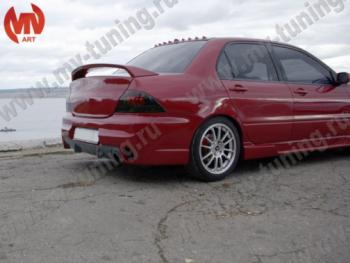 5 899 р. Спойлер 2.0 SPORT  Mitsubishi Lancer  9 CS (2003-2009) седан 1-ый рестайлинг, седан 2-ой рестайлинг (Неокрашенный)  с доставкой в г. Майкоп. Увеличить фотографию 4