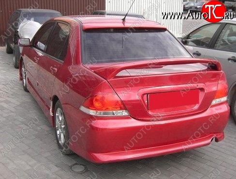 4 599 р. Козырёк на заднее стекло CT Mitsubishi Lancer 9 CS седан 1-ый рестайлинг (2003-2005) (Неокрашенный)  с доставкой в г. Майкоп