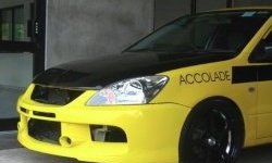 10 999 р. Передний бампер EVO 9 Mitsubishi Lancer 9 CS седан 1-ый рестайлинг (2003-2005) (Неокрашенный)  с доставкой в г. Майкоп. Увеличить фотографию 4