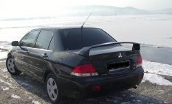 3 799 р. Спойлер Style Mitsubishi Lancer 9 CS седан 1-ый рестайлинг (2003-2005) (Неокрашенный)  с доставкой в г. Майкоп. Увеличить фотографию 2
