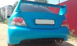 10 949 р. Задний бампер Rallyart Mitsubishi Lancer 9 CS седан 2-ой рестайлинг (2005-2009) (Неокрашенный)  с доставкой в г. Майкоп. Увеличить фотографию 2