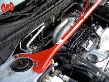 3 189 р. Растяжка (распорка) передних стоек MV-Tuning Mitsubishi Lancer 9 CS седан 1-ый рестайлинг (2003-2005)  с доставкой в г. Майкоп. Увеличить фотографию 2