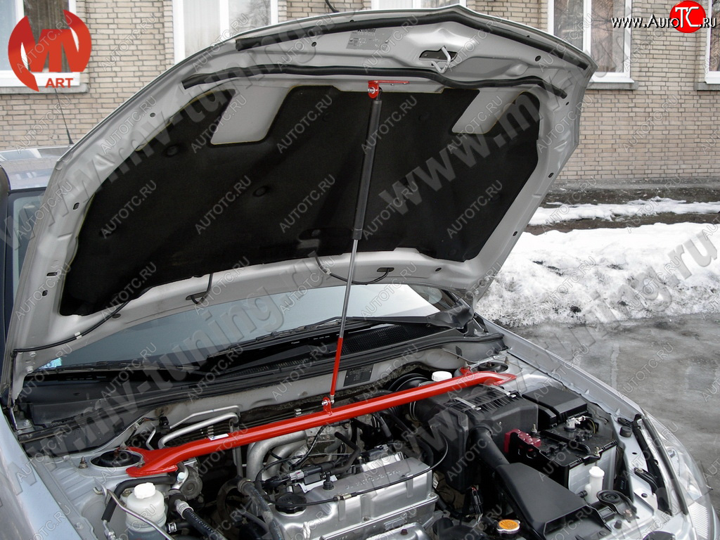 3 189 р. Растяжка (распорка) передних стоек MV-Tuning Mitsubishi Lancer 9 CS седан 1-ый рестайлинг (2003-2005)  с доставкой в г. Майкоп