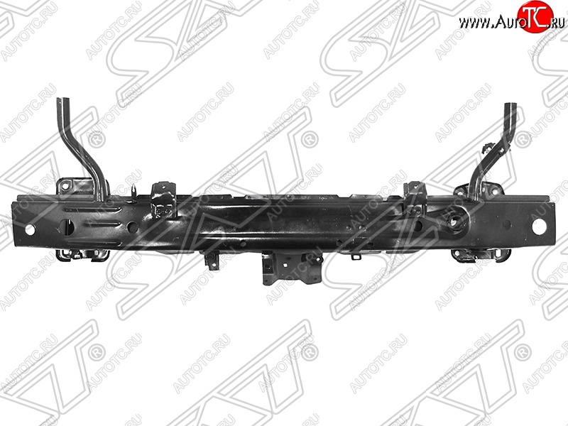 5 949 р. Усилитель переднего бампера (под раздельную решетку) SAT Mitsubishi Lancer 10 CY седан дорестайлинг (2007-2010)  с доставкой в г. Майкоп