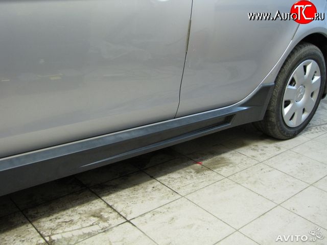 7 899 р. Пороги накладки RPM  Mitsubishi Lancer  10 CY (2007-2017) седан дорестайлинг, хэтчбэк дорестайлинг, седан рестайлинг, хэтчбек 5 дв рестайлинг (Неокрашенные)  с доставкой в г. Майкоп